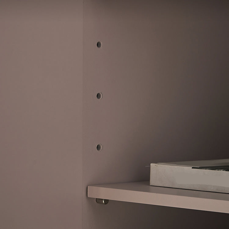 Scheda moderna in stile Stone di scaffalatura regolabile per scaffalature con cassetti e armadi