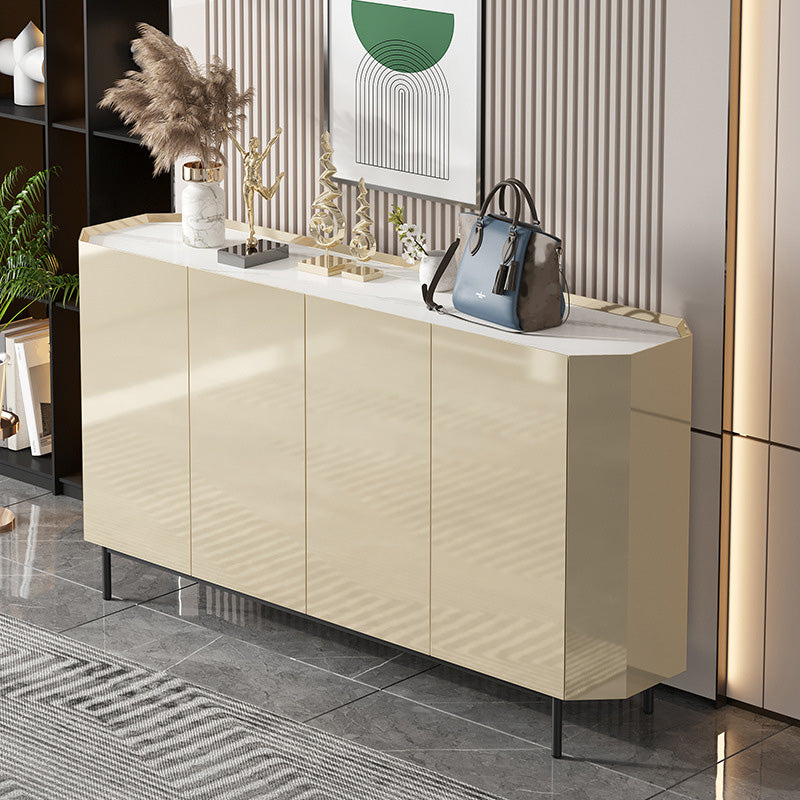 Sideboard di pietra moderna e contemporanea con mobili