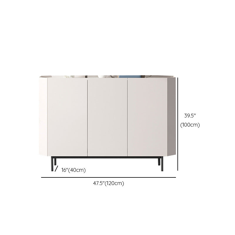 Sideboard di pietra moderna e contemporanea con mobili