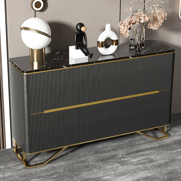 Panneau latéral contemporain moderne en pierre crénza avec des armoires pour la cuisine