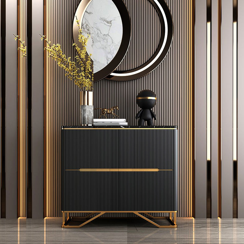 Panneau latéral contemporain moderne en pierre crénza avec des armoires pour la cuisine