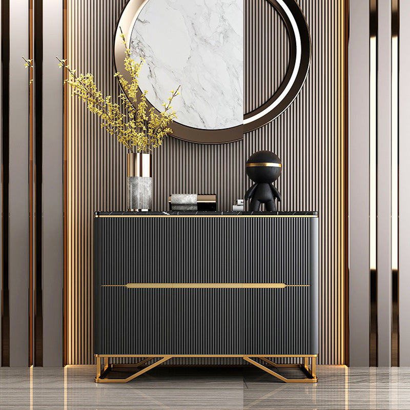 Panneau latéral contemporain moderne en pierre crénza avec des armoires pour la cuisine