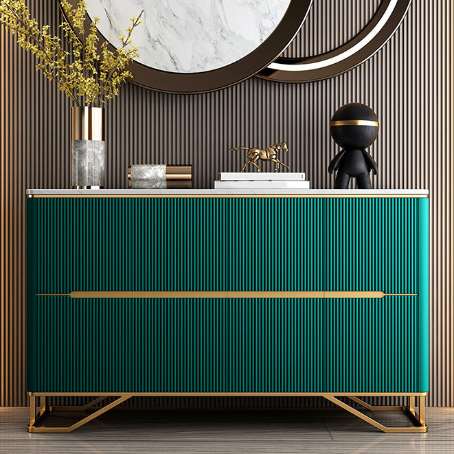 Panneau latéral contemporain moderne en pierre crénza avec des armoires pour la cuisine