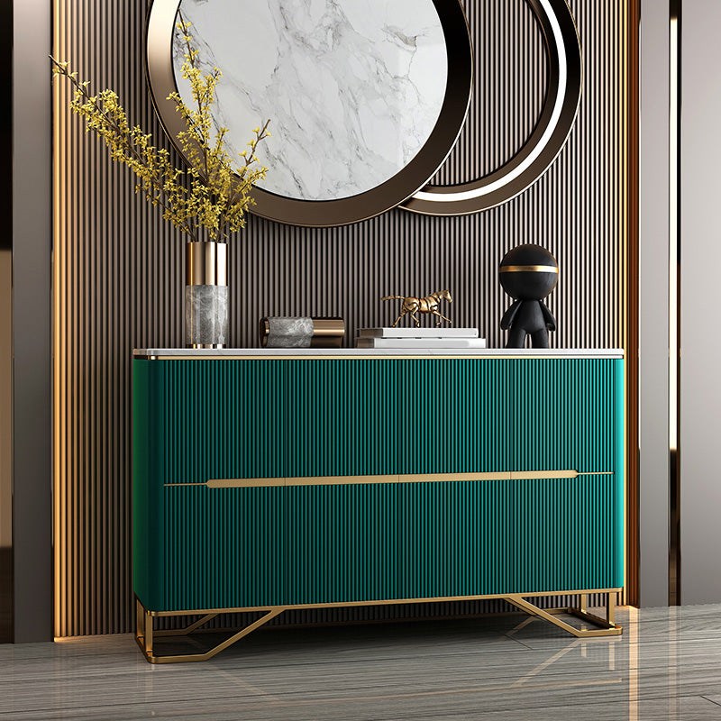 Panneau latéral contemporain moderne en pierre crénza avec des armoires pour la cuisine