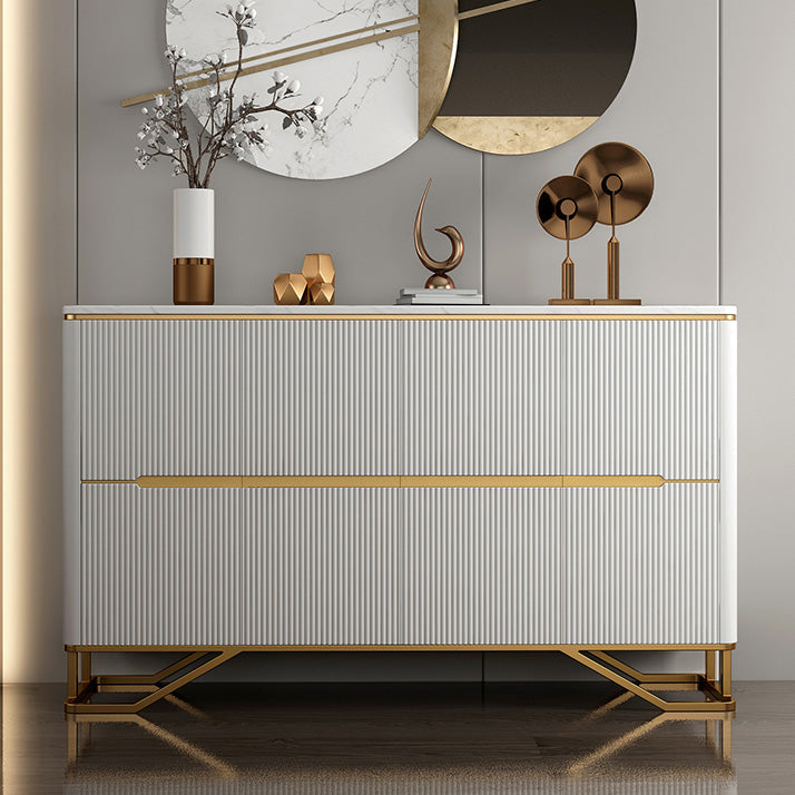 Panneau latéral contemporain moderne en pierre crénza avec des armoires pour la cuisine