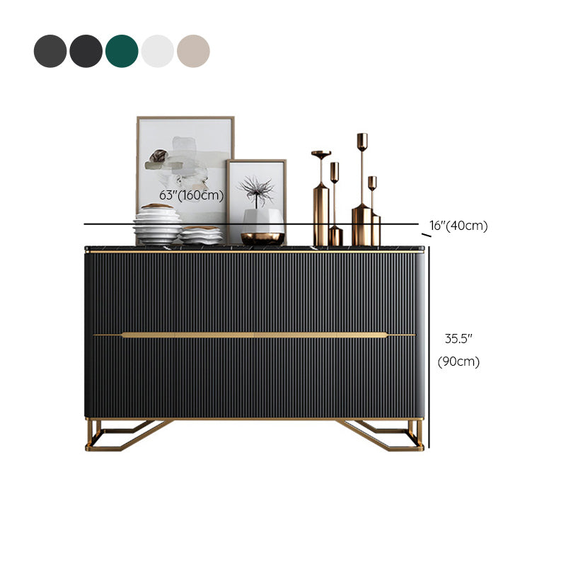 Panneau latéral contemporain moderne en pierre crénza avec des armoires pour la cuisine