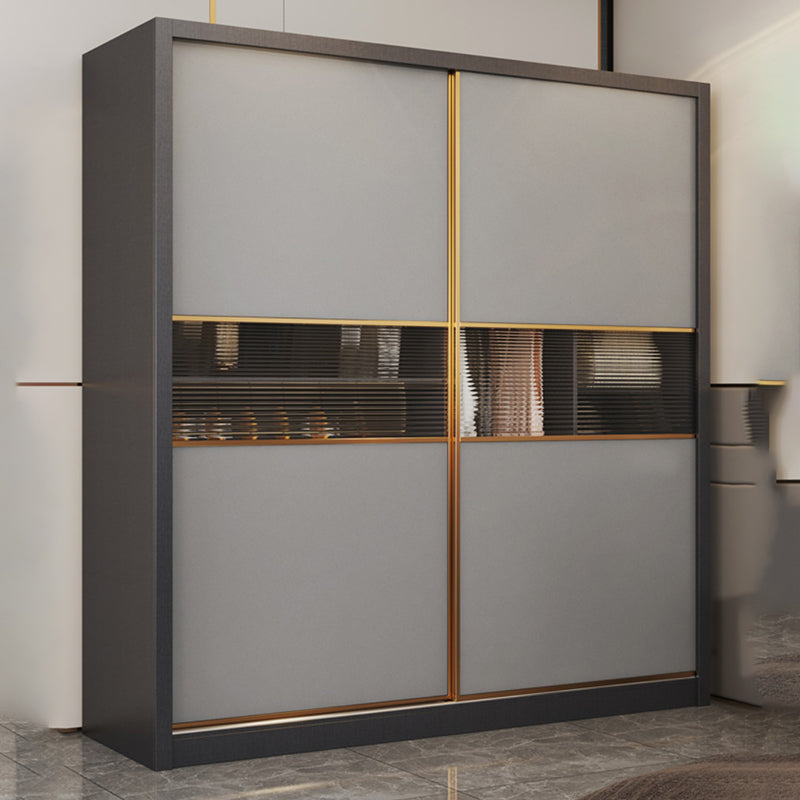 Guardaroba moderno per il guardaroba in legno morbido e guardaroba delle porte