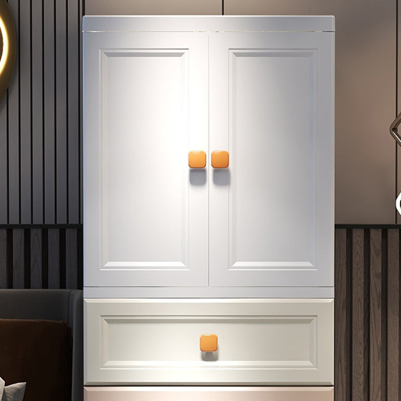 Guardaroba di plastica autoportante contemporanea guardaroba multifunzionale