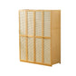 Traditional Natural Wood Wardrobe Freestanding Wardrobe with Soft Close Doors
