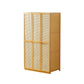 Traditional Natural Wood Wardrobe Freestanding Wardrobe with Soft Close Doors