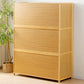 Traditional Natural Wood Wardrobe Freestanding Wardrobe with Soft Close Doors