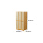 Traditional Natural Wood Wardrobe Freestanding Wardrobe with Soft Close Doors