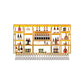 Metal Wine Rack Modern Style Wall Mounted Wine Holder Rack with Shelf