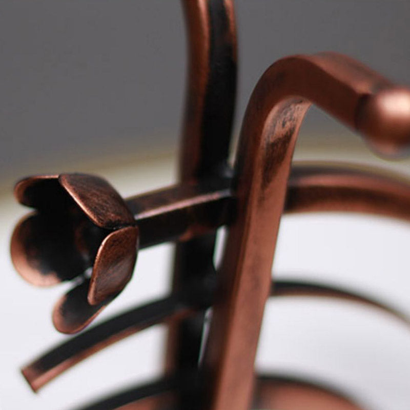 Countertop Wine Rack Glam Metal Wine Bottle Rack for Dining Room Clearhalo 'furn' 'furn_wine_racks' 'Furniture' 'Kitchen & Dining Furniture' 'Wine Racks' 'wine_racks' 6941088