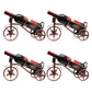 Countertop Wine Rack Glam Metal Wine Bottle Rack for Dining Room Bronze 4 Piece Set Clearhalo 'furn' 'furn_wine_racks' 'Furniture' 'Kitchen & Dining Furniture' 'Wine Racks' 'wine_racks' 6941094