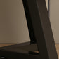 Console TV in pietra grigia Console multimediale aperta contemporanea