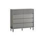 Classic Glam Storage Chest Stone Storage Chest Dresser with 5/6/8 Drawers