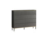 Classic Glam Storage Chest Stone Storage Chest Dresser with 5/6/8 Drawers