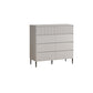 Classic Glam Storage Chest Stone Storage Chest Dresser with 5/6/8 Drawers