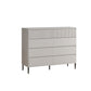 Classic Glam Storage Chest Stone Storage Chest Dresser with 5/6/8 Drawers
