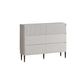 Classic Glam Storage Chest Stone Storage Chest Dresser with 5/6/8 Drawers