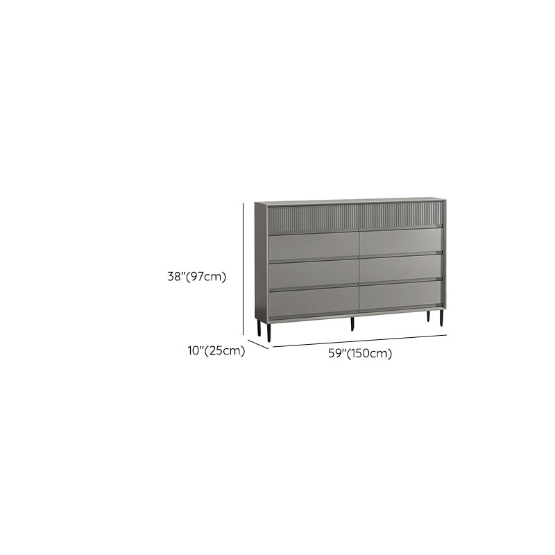 Classic Glam Storage Chest Stone Storage Chest Dresser with 5/6/8 Drawers