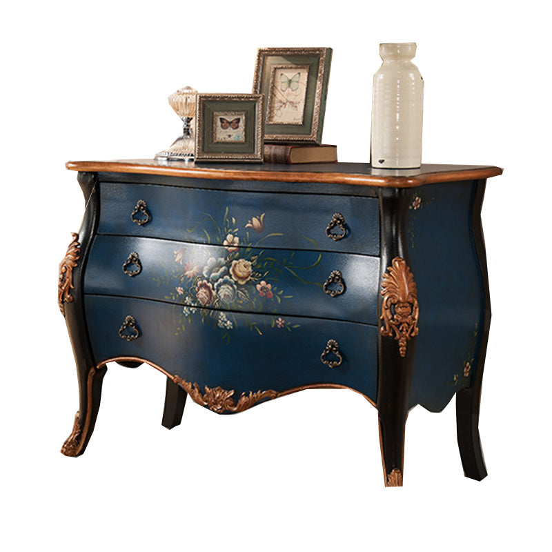 Cofre de almacenamiento tradicional Cómoda cómoda de almacenamiento de madera fabricada