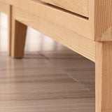 Modern Solid Wood Wardrobe Freestanding Bedroom Wardrobe with Legs Clearhalo 'Armoires & Wardrobes' 'armoires_wardrobes' 'Bedroom Furniture' 'furn' 'furn_armoires_wardrobes' 'Furniture' 6944350