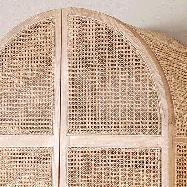 Armadio moderno del guardaroba in legno massiccio con gambe