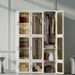 Modern Folding Plastic Wardrobe Freestanding Wardrobe with Shelves Clearhalo 'Armoires & Wardrobes' 'armoires_wardrobes' 'Bedroom Furniture' 'furn' 'furn_armoires_wardrobes' 'Furniture' 6944397