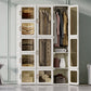 Modern Folding Plastic Wardrobe Freestanding Wardrobe with Shelves 41"L x 20"W x 67"H With Clothing Rod Clearhalo 'Armoires & Wardrobes' 'armoires_wardrobes' 'Bedroom Furniture' 'furn' 'furn_armoires_wardrobes' 'Furniture' 6944413