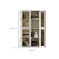 Modern Folding Plastic Wardrobe Freestanding Wardrobe with Shelves Clearhalo 'Armoires & Wardrobes' 'armoires_wardrobes' 'Bedroom Furniture' 'furn' 'furn_armoires_wardrobes' 'Furniture' 6944421
