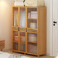 Freestanding Wood Wardrobe Modern Wardrobe with Legs and Shelves Clearhalo 'Armoires & Wardrobes' 'armoires_wardrobes' 'Bedroom Furniture' 'furn' 'furn_armoires_wardrobes' 'Furniture' 6944446