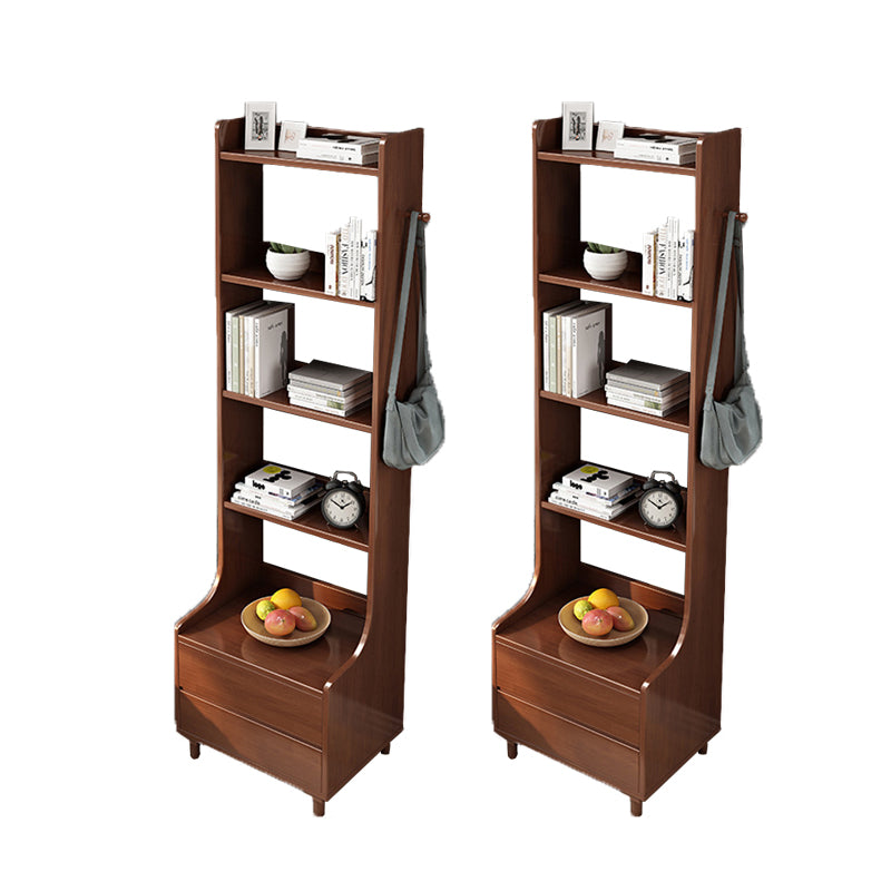 Tavolo accento in legno massiccio comodino tavolo da notte moderno per camera da letto