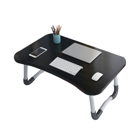 Folding Writing Desk Irregular Shape Task Desks with 2-Legs in White/Blue/Pink/Natural Clearhalo 'furn' 'furn_office_desk' 'Furniture' 'Office Desks' 'Office Furniture' 'office_desk' 6945701