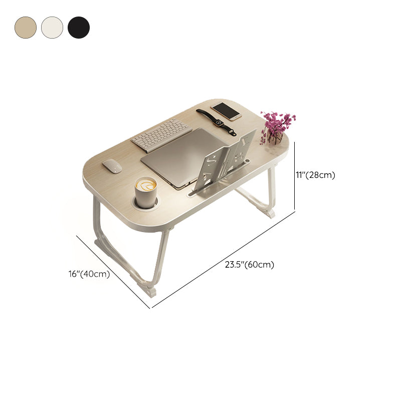 Modern Style Office Desk Rectangular Shape Task Desk with 2-Legs for Home Clearhalo 'furn' 'furn_office_desk' 'Furniture' 'Office Desks' 'Office Furniture' 'office_desk' 6945939