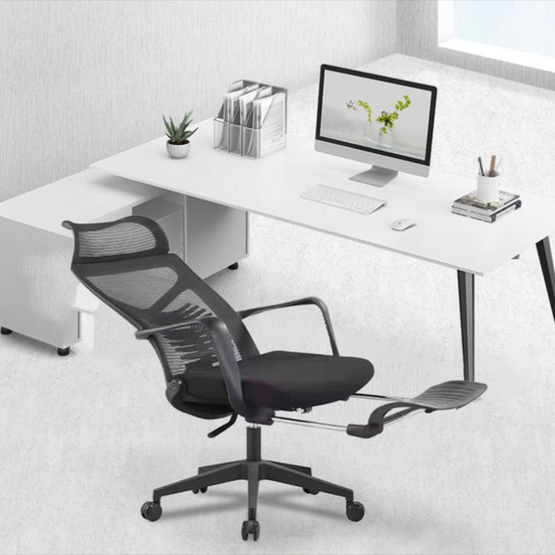 Sedia moderna sedia regolabile altezza del sedile sedia girevole con schiena traspirante