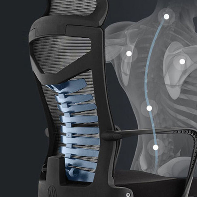 Sedia moderna sedia regolabile altezza del sedile sedia girevole con schiena traspirante