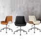Armless Desk Chair Slide Modern Adjustable Seat Height Chair with Wheels Clearhalo 'furn' 'furn_office_chair' 'Furniture' 'Office Chairs' 'Office Furniture' 'office_chair' 6946890