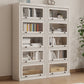 Modern Closed Back Standard Bookshelf Wooden Bookcase for Study Room Clearhalo 'Bookcases' 'furn' 'furn_bookcases' 'Furniture' 'Office Furniture' 6947207