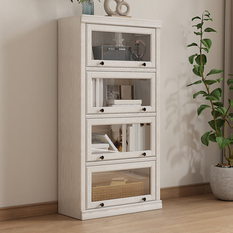 Modern Closed Back Standard Bookshelf Wooden Bookcase for Study Room 31"L x 13"W x 61"H Clearhalo 'Bookcases' 'furn' 'furn_bookcases' 'Furniture' 'Office Furniture' 6947211