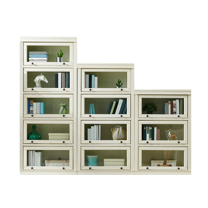 Modern Closed Back Standard Bookshelf Wooden Bookcase for Study Room Clearhalo 'Bookcases' 'furn' 'furn_bookcases' 'Furniture' 'Office Furniture' 6947215
