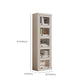 Modern Closed Back Standard Bookshelf Wooden Bookcase for Study Room Clearhalo 'Bookcases' 'furn' 'furn_bookcases' 'Furniture' 'Office Furniture' 6947225