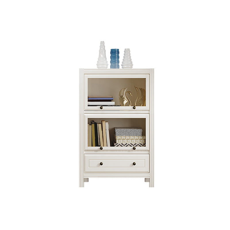 Modern Bookshelf Closed Back Standard Wooden Bookcase for Study Room