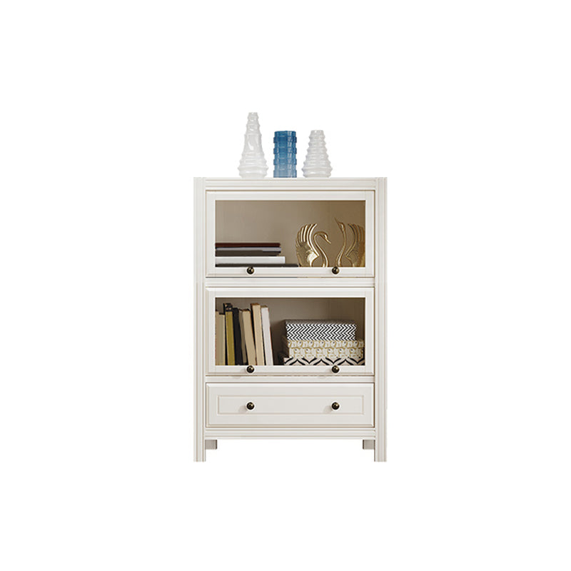 Modern Bookshelf Closed Back Standard Wooden Bookcase for Study Room