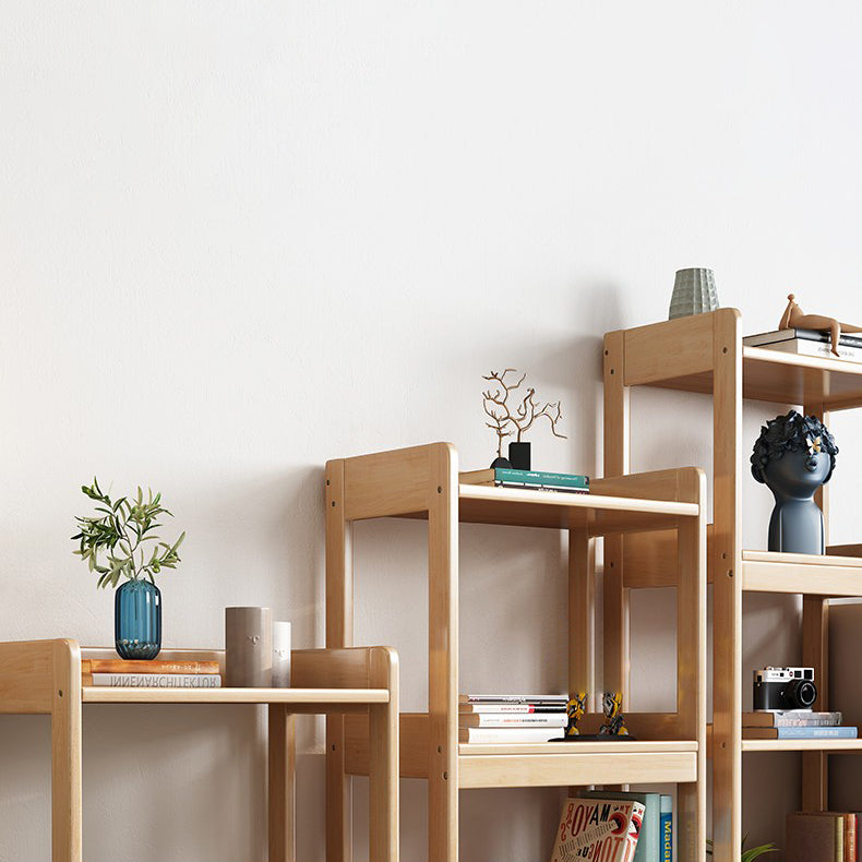 SKANDINAVISCHER STIL -Bücherregal Open Back Standard Holzbuchhandel