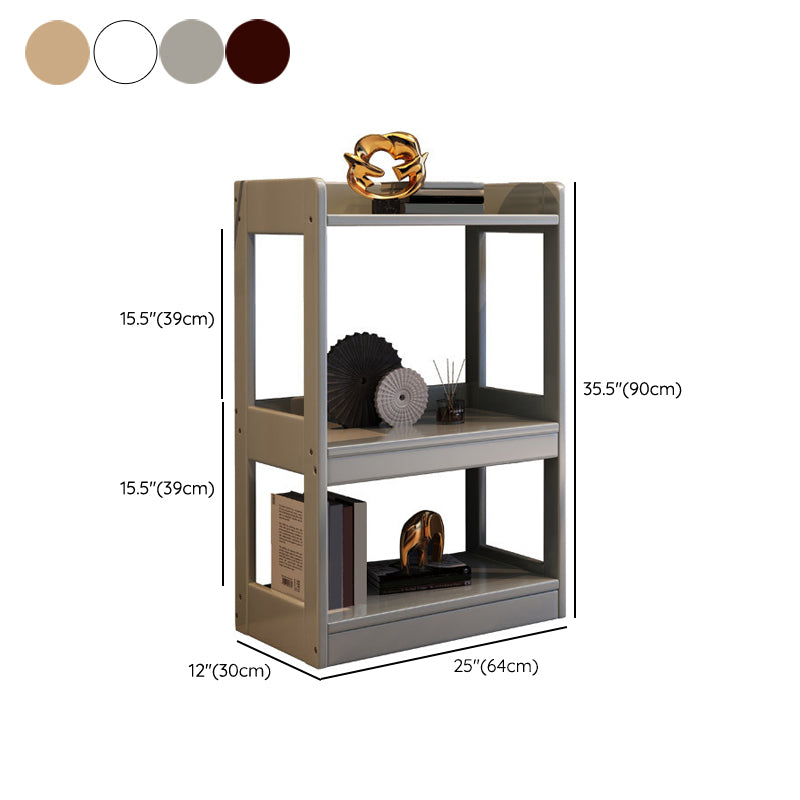 SKANDINAVISCHER STIL -Bücherregal Open Back Standard Holzbuchhandel