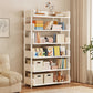 Engineered Wood Bookshelf Standard Open Back Scandinavian Bookcase Clearhalo 'Bookcases' 'furn' 'furn_bookcases' 'Furniture' 'Office Furniture' 6947464