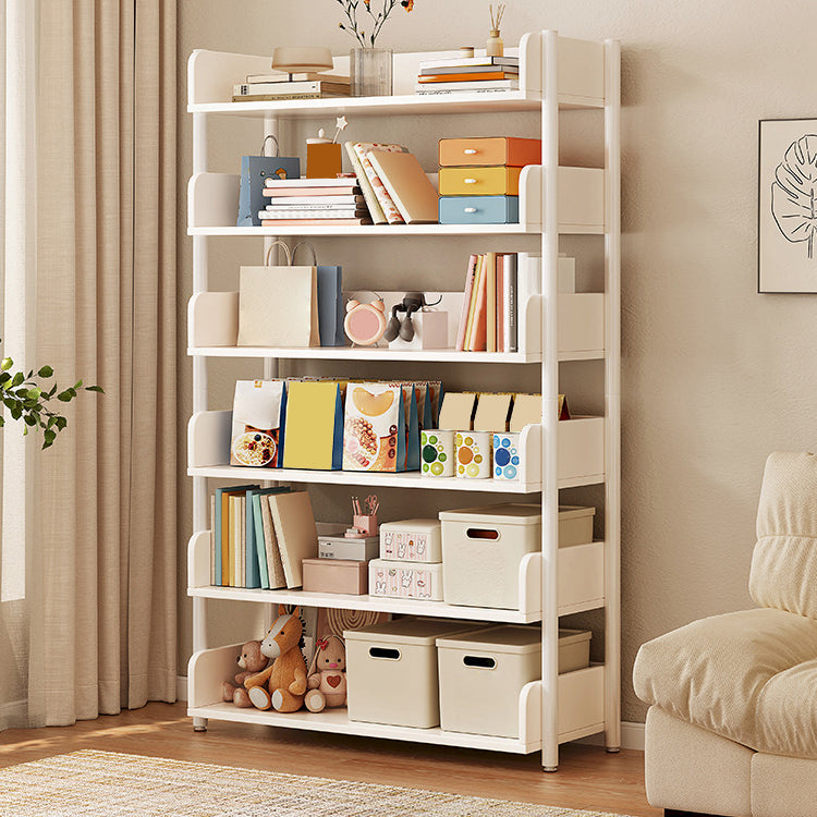 Engineered Wood Bookshelf Standard Open Back Scandinavian Bookcase Clearhalo 'Bookcases' 'furn' 'furn_bookcases' 'Furniture' 'Office Furniture' 6947469