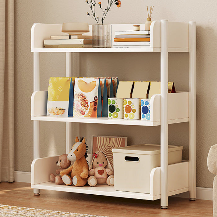 Engineered Wood Bookshelf Standard Open Back Scandinavian Bookcase Clearhalo 'Bookcases' 'furn' 'furn_bookcases' 'Furniture' 'Office Furniture' 6947471